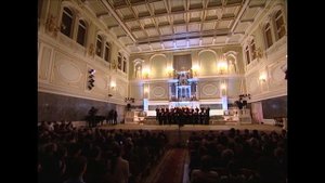 Хор в кадре. Песня "Три Ангела"