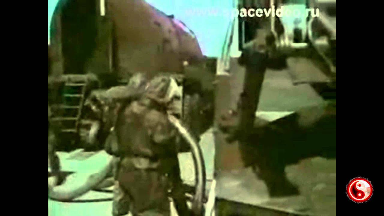 Испытание ракеты Р14У с ядерным зарядом