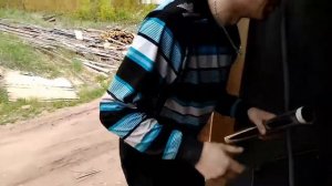Прямой выхлоп на 51мм трубе ваз 2109(часть 1)