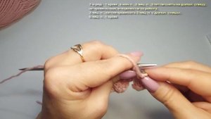 #32. Узор "коса из 9 лицевых петель". Как вязать лицевыми и изнаночными петлями. #вязаниеспицами