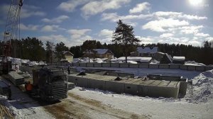 ZOOMLION QUY80. Гусеничный кран. Работа крана.