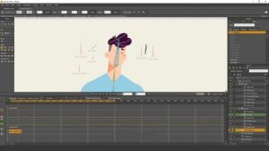 MOHO. Основы анимации  шкала времени и интерполяция. Создание мультфильма. Анимация. Урок 14