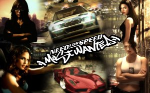 Ностальгия в глаз попала Need for Speed Most wanted 2005 1920*1080