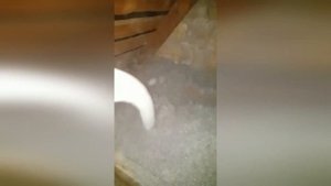 Утепление Эковатой потолка и стен в мансардного этажа