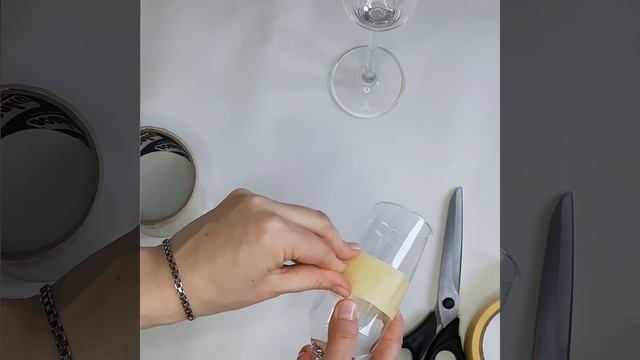 Свадебные бокалы. Техника скрап. Вариант 2. Урок 1. Шаг 2. Подготовка бокалов. смотреть онлайн