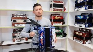 Гармонь КУЛИКОВО ПОЛЕ & 301М СРАВНЕНИЕ тональностей