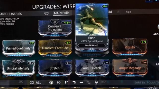 Warframe- Wisp Review/Build/Fashion frame смотреть онлайн