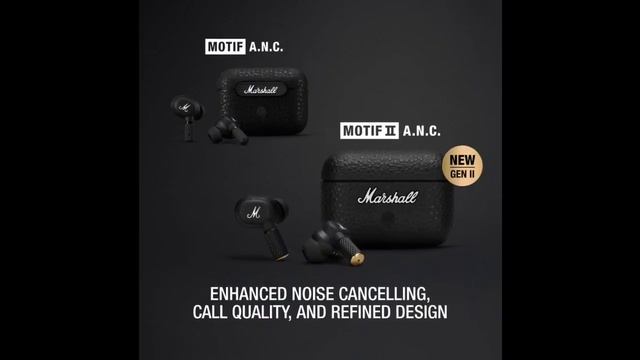 Marshall MOTIF II TWS Earphones: First Look - Reviews Full Specifications
