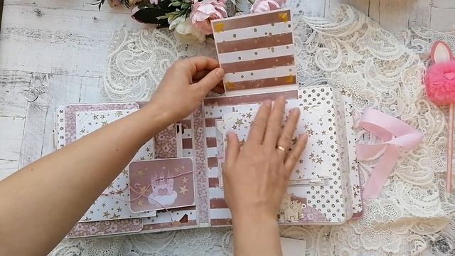 Альбом для девочки. Детский альбом для фото. смотреть онлайн