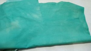 Зелёнка и тканюшка, оп ля....