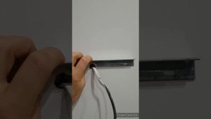 Установка диодных светильников (бра)