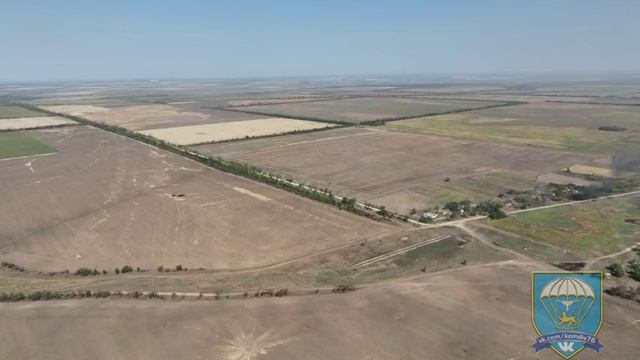 Атмосфера боев на Николаево-Криворожском направлении. Съёмки с квадрокоптера.