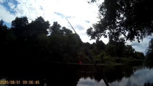 Рыбалка на реке Воронеж. Ловля окуня на спиннинг.