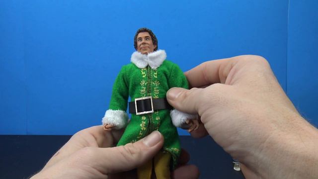 NECA Buddy The Elf figure from The Elf movie retro cloth figure review смотреть онлайн