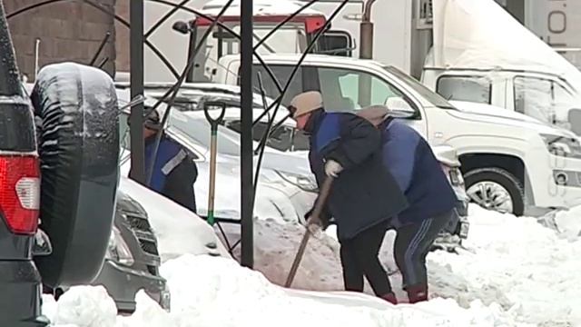 Кто должен чистить курские дворы от снега смотреть онлайн