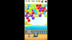 My Talking Tom-Bubble Shooter-Android Gameplay-Full HD