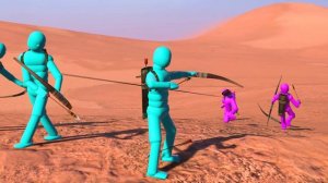 Smart AI Fight Ragdolls in Realistic Simulations with Active Ragdoll Physics!