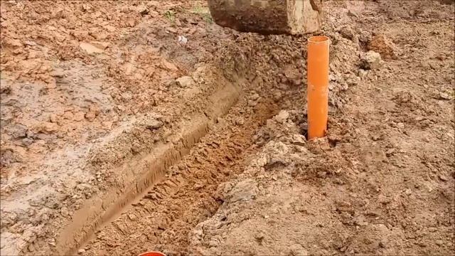 Копание и бурение свай трактором JSB поселок  Пальники