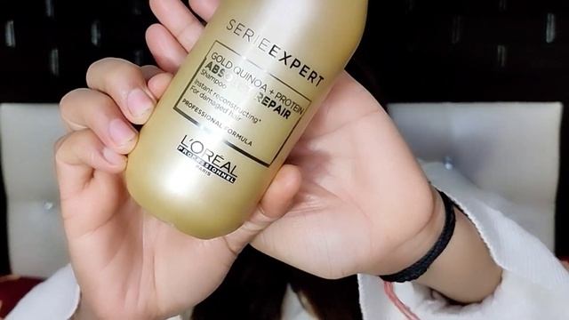 L'Oreal Professionnel Serie Expert Absolut Repair Gold Quinoa + Protein hair range || Review + Demo смотреть онлайн