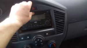 Kia carens 2005 магнитола ч1
