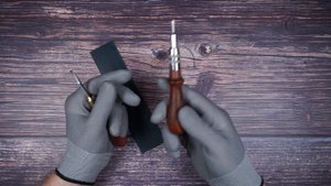Торцбил от мастерской AROUND_KNIVES_WORLD | Лучший кромкорез для работы с кожей