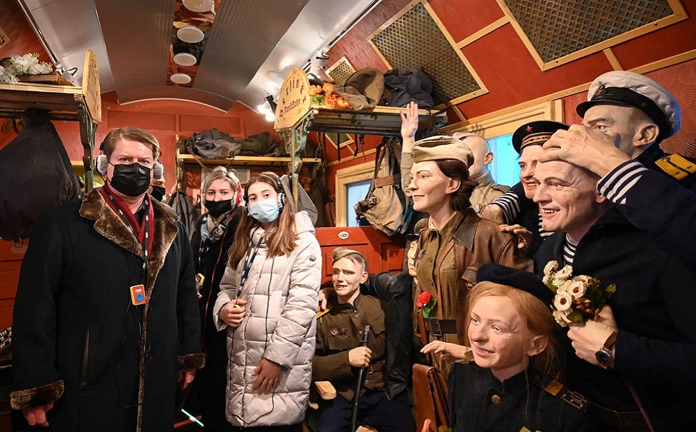 В Липецкой области «Поезд Победы» посетили 4000 человек
