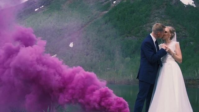 Цветной дым на свадьбу смотреть онлайн
