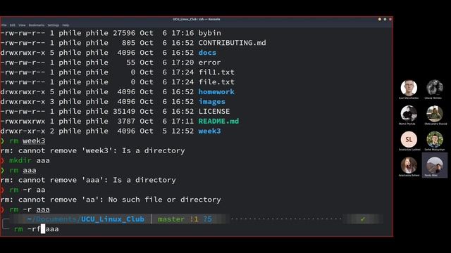 Linux Club S1W3 - Intro to CLI and Bash смотреть онлайн