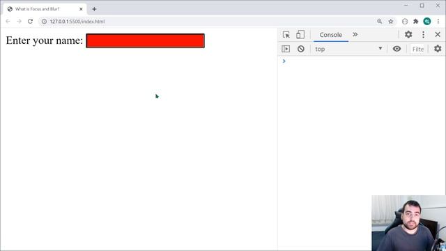What is Focus & Blur in HTML, CSS & JavaScript? - Beginner's Web Dev Tutorial