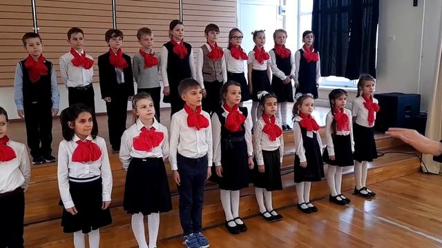 Мы дружим с музыкой, муз.И.Гайдна, сл.П .Синявского, СОШ №1, СПб. Пед.Гамулина Е.Н,, конц.Гурбо Ю.Г смотреть онлайн