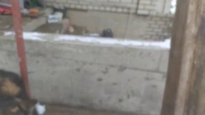 фундамент под  кирпичный столб навеса