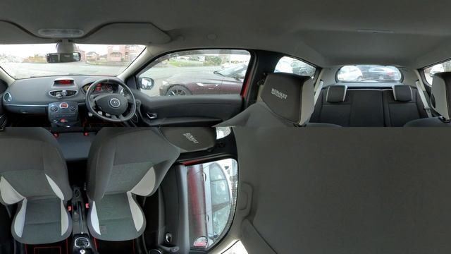 2010 Renault Clio 2.0 VVT Renaultsport 3dr | 360°Interactive Car Interior Video смотреть онлайн