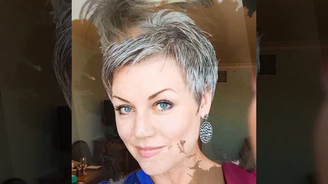 Beautiful Stylish Short Pixie HairCuts And Hairstyle For Older Women 2022 || BobPixie HairStyles смотреть онлайн