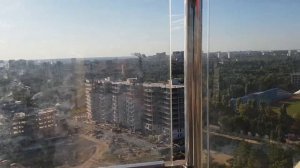 Вид на Харьков с высоты колеса обозрения