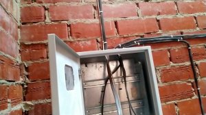 Монтаж электропроводки в котельной (3 этаж)