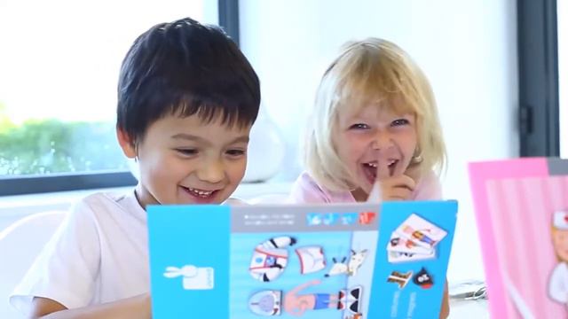 Книги с магнитными стикерами Janod смотреть онлайн