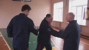 Урок №18.3. 2017.04.2. Техника работы одного против двух противников