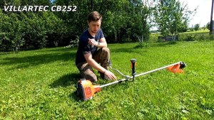 Обзор триммер бензиновый СВ252 VILLARTEC