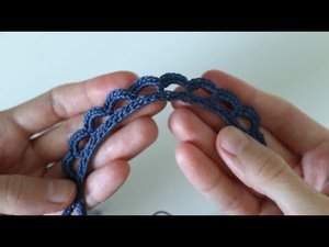 Как вязать КАЙМУ крючком