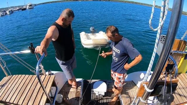 Улучшаем удобства на корме яхты. смотреть онлайн