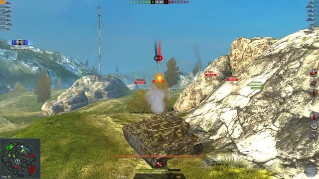 FV 215b 183 / ПОЖИРАТЕЛЬ УРОНА / WoT Blitz