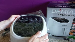 Аэрогриль DEMIAND ❤️ Модель DK-1600 ❤️ Распаковка, комплектация, дизайн
