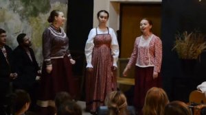 Ансамбль "Красная горка". Казань.  Ой, там на горе    Жил был пёс  24 02 18 г