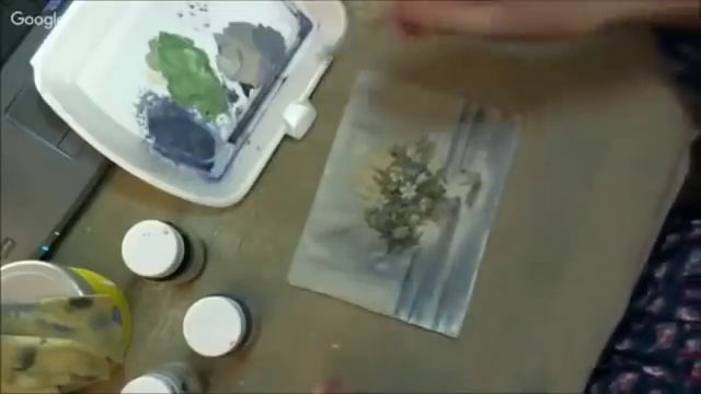 Подрисовка фактурного фона после вживления Раушания Нуретдинова Университет Декупажа смотреть онлайн