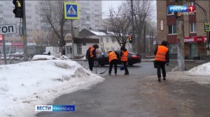 За неделю со смоленских улиц вывезли 14 тысяч кубометров снега