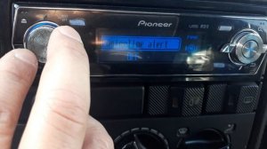 PIONEER DEH 9450UB Меню заводских настроек