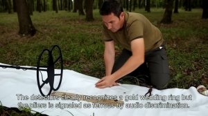 Detech Relic Striker - first test shows exceptional depth of this metal detector - English subtitle