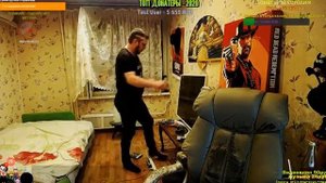 Бухой Озон упал и разбил фанский телевизор