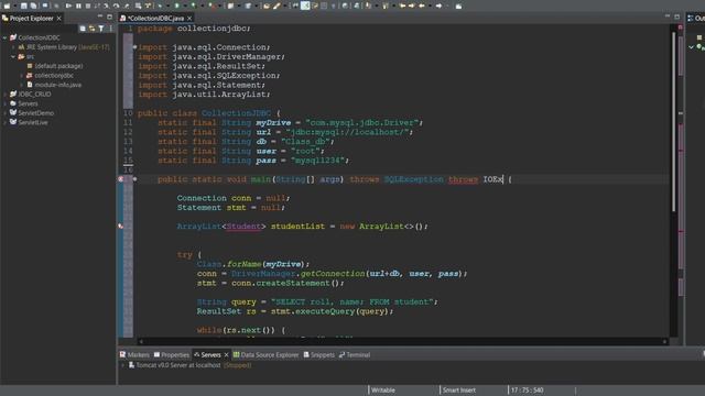 ? 09 Retrieving Data from MySQL using JDBC and ArrayList in Java смотреть онлайн