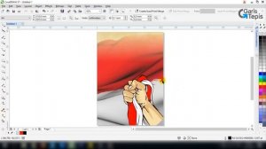 Tutorial Desain Poster Hari Sumpah Pemuda Dengan CorelDRAW X7 - Desain Poster Dengan CorelDRAW X7